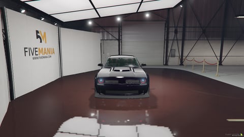 FIVEM Dodge Challenger | Realistic Muscle Car [Unbadged] Add-On | Interior & Exterior | Working Lights | High Performance | Optimized | Fivem Ready | High Quality, image 4