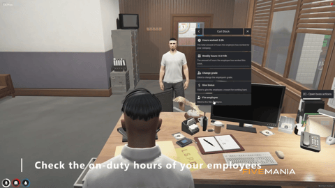 FIVEM Multijob | Advanced Job Management System | Multiple Active Jobs | Boss Actions | Weekly Goals | On-Duty System | Add-On | Optimized | Fivem Ready | High Quality, image 12