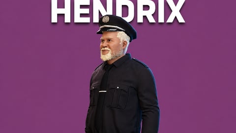 Hendrix | Male Ped | Multiple Outfits | Optimized & Fivem Ready [Add-On] cover