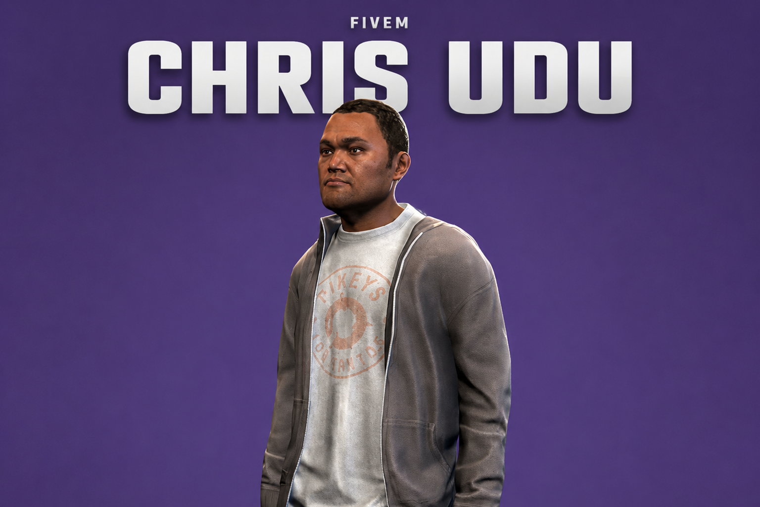 Chris Udu | Male Ped | Multiple Outfits | Optimized & Fivem Ready [Add-On]