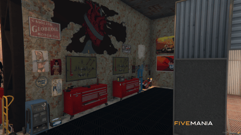 FIVEM Bayside Ride And Rev Mechanic | Custom Mechanic Shop MLO | Interior & Exterior | Add-On | Optimized | Fivem Ready | High Quality — image 10