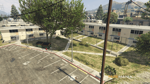 FIVEM Cypress Hood | Residential MLO & Map Edit | Interior & Exterior | Apartments | Basketball Court | Playground | Add-On | Optimized | Fivem Ready | High Quality — image 3
