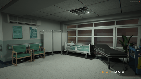 FIVEM Medical Center V3 | Comprehensive Hospital MLO | Interior & Exterior | Waiting Rooms | Patient Rooms | CT Scan | Add-On | Optimized | Fivem Ready | High Quality — image 27