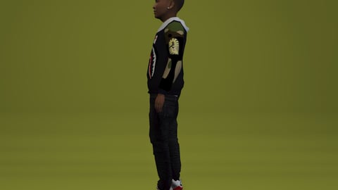 Darius | Male Teen Ped | Multiple Outfits | Optimized & Fivem Ready [Add-On] — image 9
