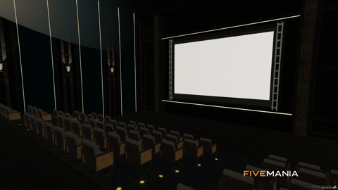 FIVEM The Doppler Cinema | Immersive Movie Theater MLO | Interior & Exterior | Concession Stand | Seating Area | Add-On | Optimized | Fivem Ready | High Quality — image 21