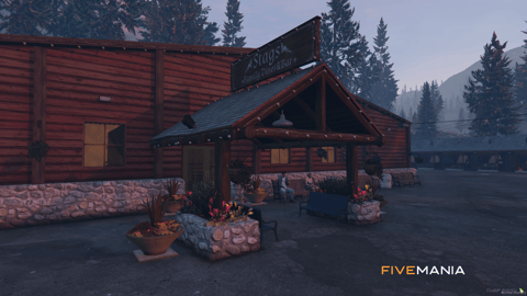 FIVEM Paleto Stags | Rustic Store & Bar MLO | Interior & Exterior | Wine Cellar | Bar Area | Storefront | Add-On | Optimized | Fivem Ready | High Quality — image 12