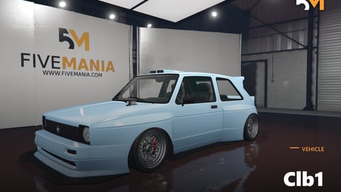 FIVEM Clb1 | Modified Sports Hatchback Add-On | Custom Body Kit | Performance Wheels | Widebody | Add-On | Optimized | Fivem Ready | High Quality cover