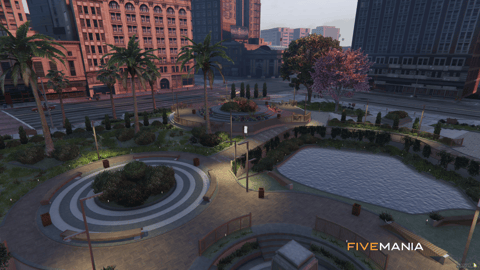 FIVEM Legion V4 | Multi-Purpose City Square MLO | Wedding Venue | Outdoor Amphitheater | Landscaping | Add-On | Optimized | Fivem Ready | High Quality — image 5