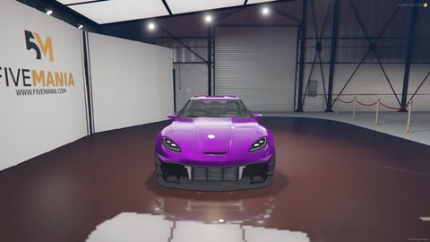 FIVEM Coq1 | Realistic Sports Car [Unbadged] Add-On | Working Lights | Tuning Parts | Custom Wheels | Optimized | Fivem Ready | High Quality, image 4