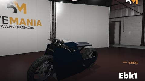 FIVEM Ebk1 | Futuristic Motorcycle Add-On | Custom Design | Optimized | Add-On | Optimized | Fivem Ready | High Quality cover