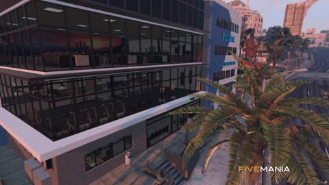 FIVEM Eclipse Police Department | Modern Police Station MLO | Interior & Exterior | Offices | Jail Cells | Briefing Room | Add-On | Optimized | Fivem Ready | High Quality — image 3