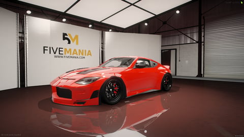 FIVEM 400v2 | Realistic Sports Car [Unbadged] Add-On | Interior & Exterior | Custom Wheels | Optimized | Fivem Ready | High Quality — image 3