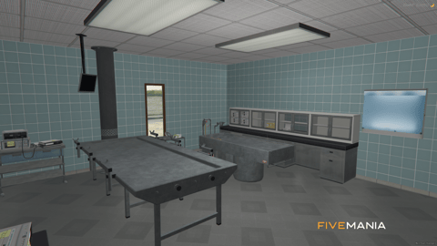 FIVEM Paleto Hospital | Functional Hospital MLO | Interior & Exterior | Reception | Morgue | Add-On | Optimized | Fivem Ready | High Quality — image 11
