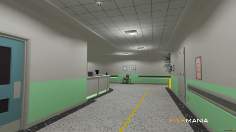 FIVEM Medical Center | Comprehensive Hospital MLO | Interior & Exterior | Multiple Departments | Waiting Areas | Gift Shop | Add-On | Optimized | Fivem Ready | High Quality — image 28