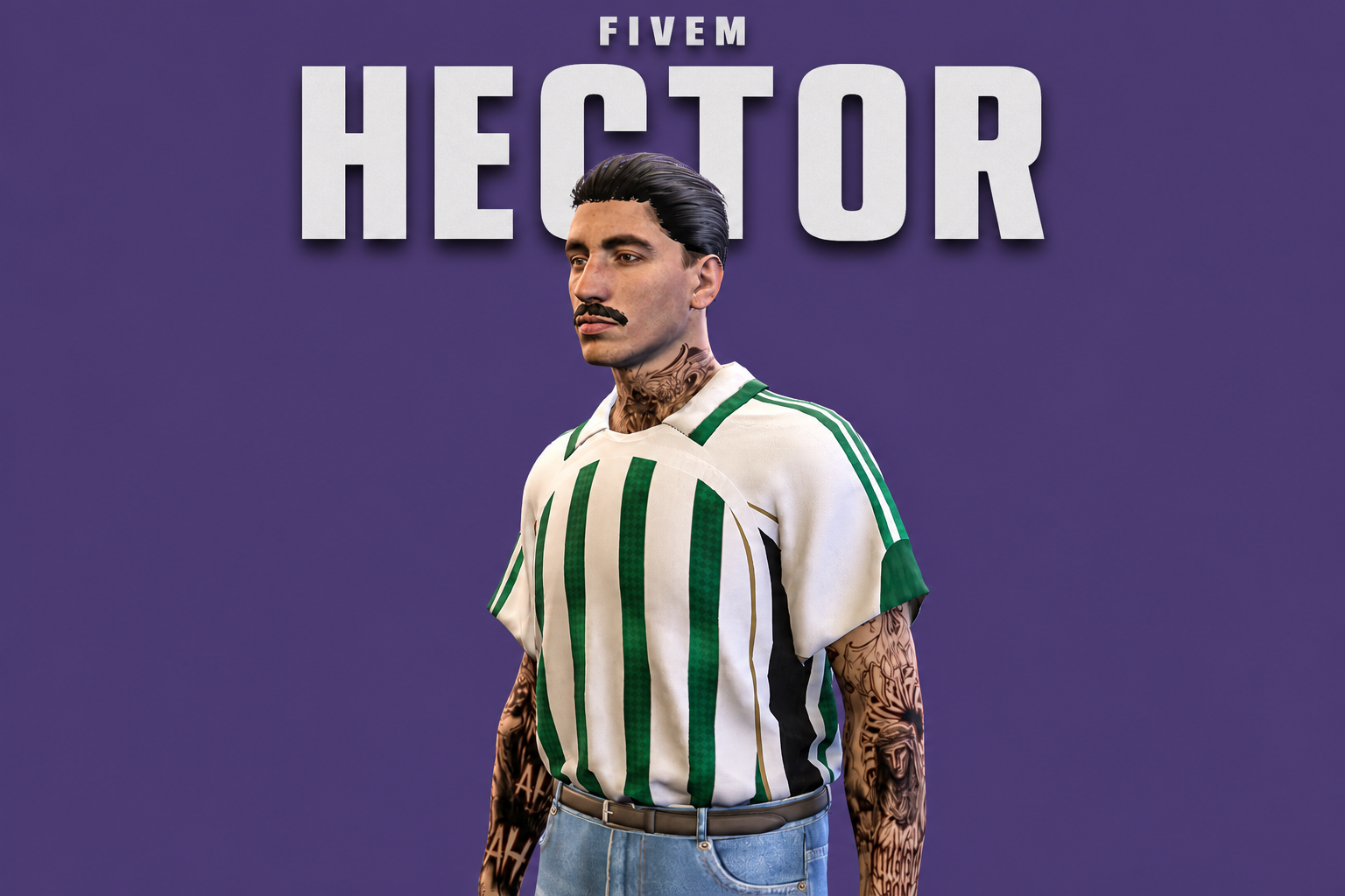 Hector | Male Ped | Multiple Outfits | Optimized & Fivem Ready [Add-On]