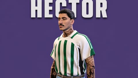 Hector | Male Ped | Multiple Outfits | Optimized & Fivem Ready [Add-On] cover