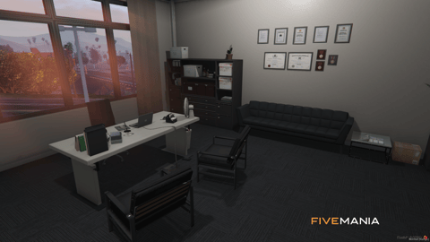 FIVEM Vinewood Police Department | Detailed Police Station MLO | Interior & Exterior | Offices & Jail Cells | Parking Garage | Add-On | Optimized | Fivem Ready | High Quality — image 10
