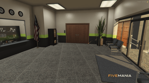 FIVEM Gruppe Sechs Headquarters | Lore-Friendly Corporate Headquarters MLO | Interior & Exterior | Multiple Offices | Meeting Rooms | Locker Rooms | Add-On | Optimized | Fivem Ready | High Quality — image 3