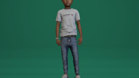 Vince | Male Teen Ped | Multiple Outfits | Optimized & Fivem Ready [Add-On] — image 6