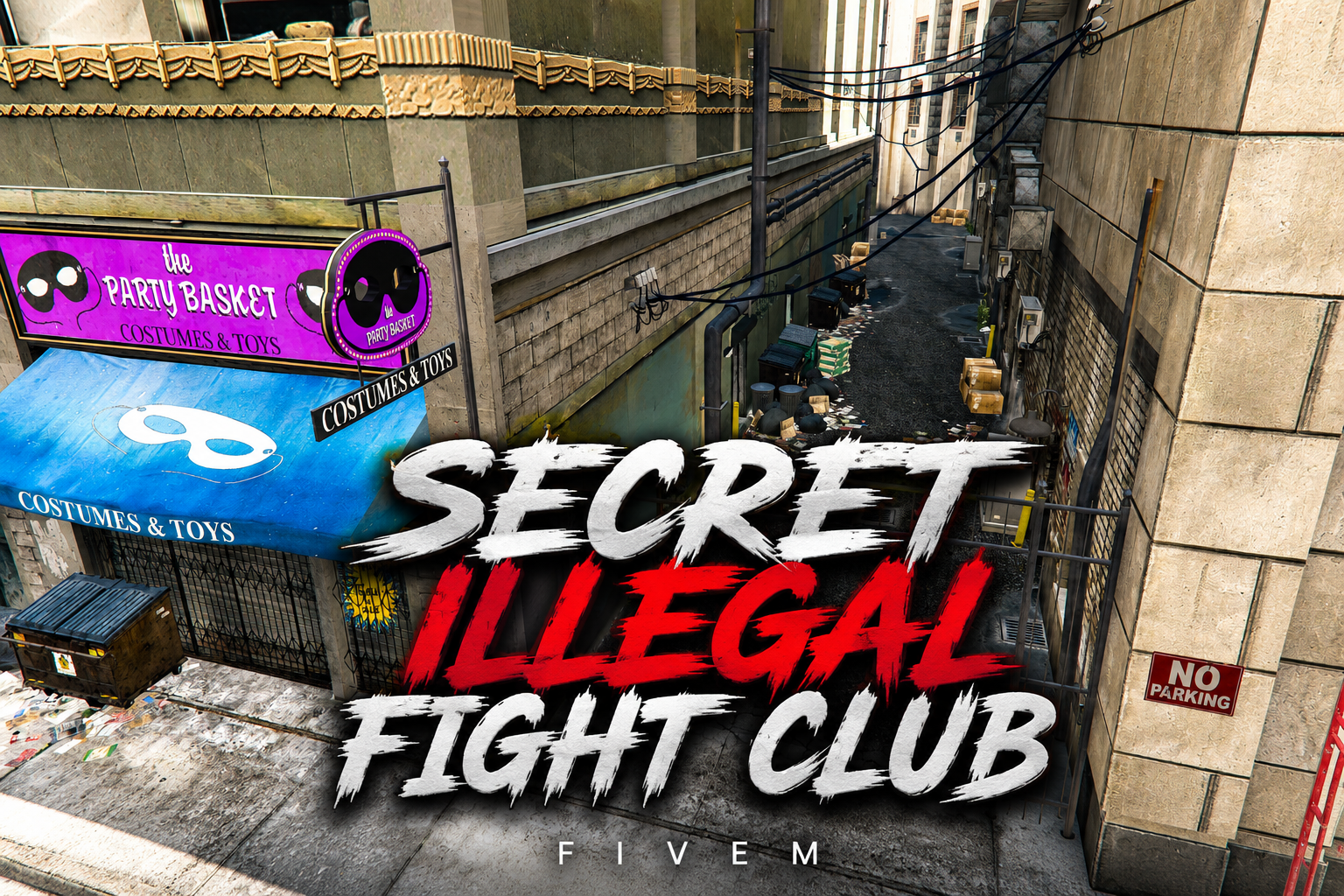 FIVEM Secret Illegal Fight Club | Underground Combat Arena MLO | Interior & Exterior | Bar Area | Fight Cage | Add-On | Optimized | Fivem Ready | High Quality