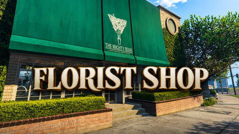FIVEM Florist Shop | Charming Retail MLO | Interior & Exterior | Custom Props | Add-On | Optimized | Fivem Ready | High Quality cover