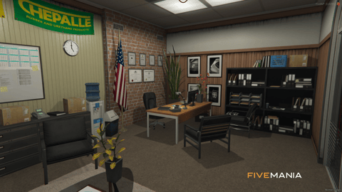 FIVEM Mosley | Full-Service Auto Shop MLO | Interior & Exterior | Reception Area | Workshop Bays | Locker Room | Add-On | Optimized | Fivem Ready | High Quality — image 13