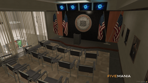 FIVEM Fib Secret Building | Secret Government Facility MLO | Interior & Exterior | Multiple Offices | Armory | Add-On | Optimized | Fivem Ready | High Quality — image 14