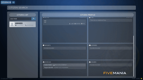FIVEM Police Job V3 | Comprehensive Police Job Script | Advanced MDT & CAD | Internal Radio System | Citizen Search | Add-On | Optimized | Fivem Ready | High Quality, image 19