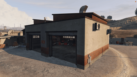 FIVEM Harmony Mechanic | Realistic Mechanic Shop MLO | Interior & Exterior | Detailed Office | Working Garage | Add-On | Optimized | Fivem Ready | High Quality — image 2