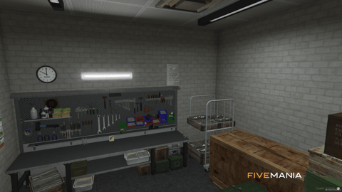 FIVEM Gun Range | Ammu-Nation Gun Range MLO | Interior & Exterior | Shooting Range | Office & Classroom | Add-On | Optimized | Fivem Ready | High Quality — image 12
