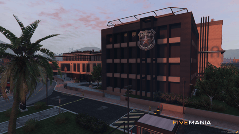 FIVEM Mission Row Police Department V2 | Enhanced Police Station MLO | Interior & Exterior | Modern Design | Detailed Offices | Garage | Add-On | Optimized | Fivem Ready | High Quality — image 2