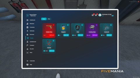 FIVEM Gang System | Comprehensive Management Script | Territory Control | Member Management | Economy Features | Add-On | Optimized | Fivem Ready | High Quality, image 11