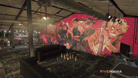 FIVEM Xmart Hood | Custom Neighborhood MLO | Interior & Exterior | Bar & Lounge | Garage Workshop | Custom Props | Add-On | Optimized | Fivem Ready | High Quality — image 12