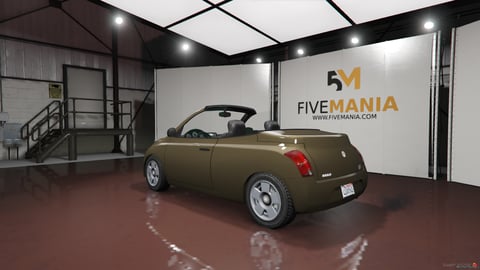 FIVEM Brabus Smart Fortwo Cabrio | Lore Friendly Micro Car | Convertible | Interior & Exterior | Add-On | Optimized | Fivem Ready | High Quality, image 7