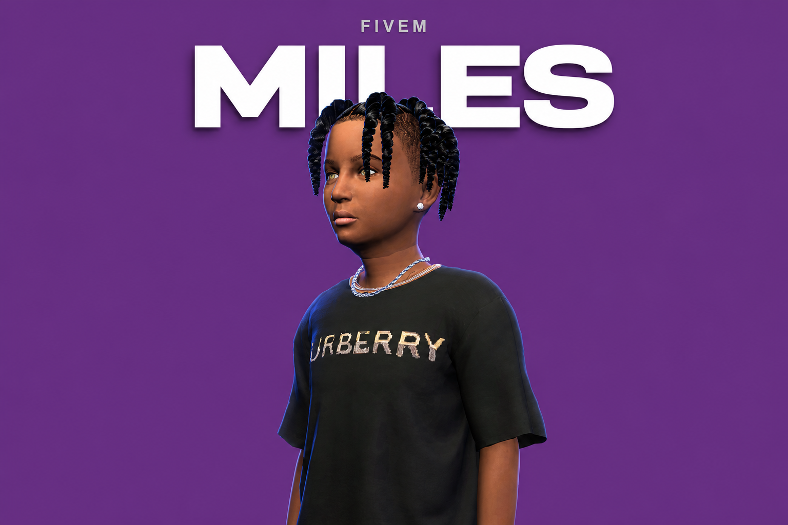 Miles | Male Teen Ped | Multiple Outfits | Optimized & Fivem Ready [Add-On]