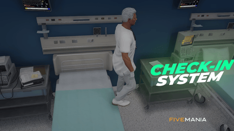 FIVEM Ambulance Job | Advanced EMS Script | Context Menu | Stretcher Prop | Death Animations | Revive & Heal | Add-On | Optimized | Fivem Ready | High Quality, image 24