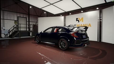 FIVEM Honda Civic Type R | Realistic Sports Car [Badged] Add-On | Interior & Exterior | Custom Rims | Working Lights | Optimized | Fivem Ready | High Quality — image 8