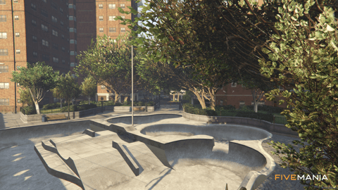 FIVEM New York Hood | Urban Neighborhood Map Edit | Apartment Buildings | Skate Park | Basketball Court | Detailed Environment | Add-On | Optimized | Fivem Ready | High Quality — image 9