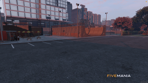 FIVEM Skateboard Park | Dynamic Skate Park MLO | Ramps & Rails | Half-Pipe | Add-On | Optimized | Fivem Ready | High Quality — image 6