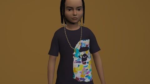 Idris | Male Teen Ped | Multiple Outfits | Optimized & Fivem Ready [Add-On] — image 5