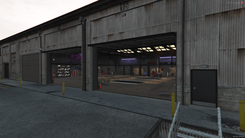 FIVEM Tunersshop Mechanic | Custom Mechanic Shop MLO | Interior & Exterior | Tuning Bays | Lounge Area | Office Space | Add-On | Optimized | Fivem Ready | High Quality — image 2
