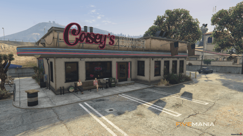 FIVEM Route 68 Diner | Classic American Diner MLO | Interior & Exterior | Detailed Kitchen | Office & Restrooms | Add-On | Optimized | Fivem Ready | High Quality — image 3
