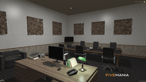 FIVEM Down Town Courthouse | Grand Legal MLO | Interior & Exterior | Offices & Waiting Areas | Add-On | Optimized | Fivem Ready | High Quality — image 34