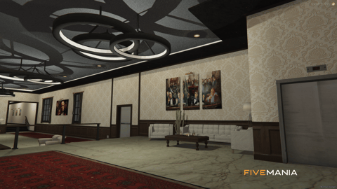 FIVEM The Italian Manor | Luxury Italian Estate MLO | Interior & Exterior | Bar & Office | Detailed Rooms | Add-On | Optimized | Fivem Ready | High Quality — image 4