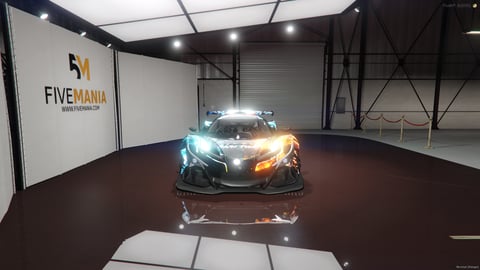 FIVEM Ie2 | Futuristic Hypercar [Unbadged] Add-On | Custom Liveries | Animated Lights | High Performance | Add-On | Optimized | Fivem Ready | High Quality — image 4