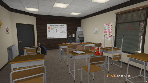 FIVEM Los Santos Driving School, Lore-Friendly DMV MLO, image 5