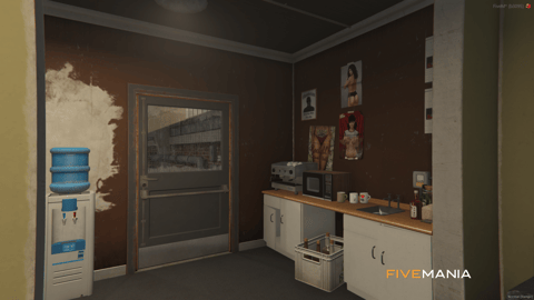 FIVEM Secret Fight Club | Underground Fight Club MLO | Interior & Exterior | Boxing Ring | Bar Area | Office Space | Add-On | Optimized | Fivem Ready | High Quality — image 14