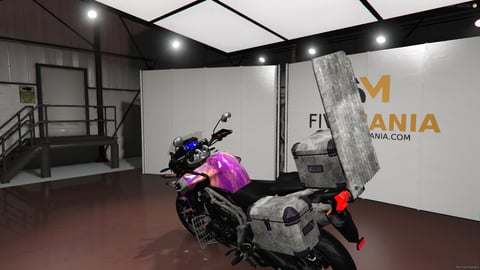FIVEM Scorpion | Adventure Touring Motorcycle [Unbadged] Add-On | Working Lights | Saddlebags | Optimized | Fivem Ready | High Quality, image 8