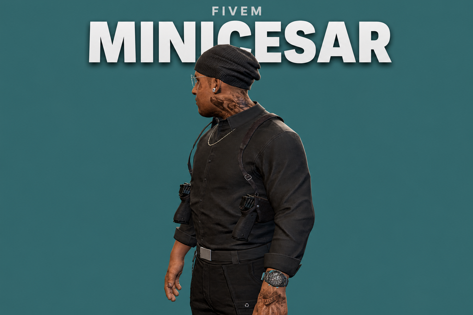 Minicesar | Male Ped | Multiple Outfits | Optimized & Fivem Ready [Add-On]