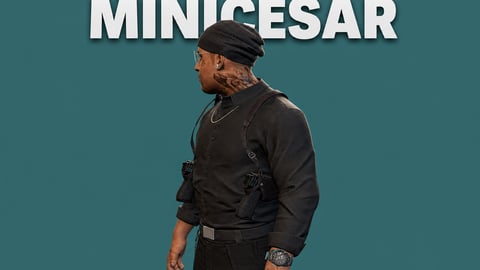 Minicesar | Male Ped | Multiple Outfits | Optimized & Fivem Ready [Add-On] cover